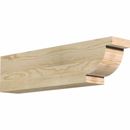 Ekena Millwork Alpine Rough Sawn Rafter Tail, Douglas Fir, 4"W x 6"H x 24"L RFT04X06X24ALP00RDF